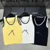Bestseller Chanel Weste Gelbe Strickkollektion