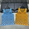 Premium Louis Vuitton Weste Blau Strick Monogramm Kollektion