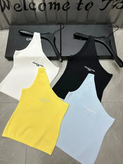 Bestseller Dior Weste Weiß Strick Luxus