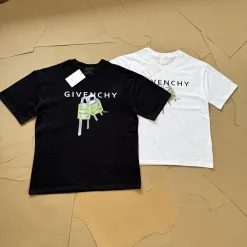 Premium Givenchy Kurzarm Baumwolle Atmungsaktiv Luxus