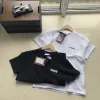 Bestseller Burberry Kurzarm-Logo-Kollektion aus weißer Baumwolle