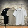 Hochwertige Descente Kurzarm-T-Shirts Schwarz Atmungsaktiver Stil