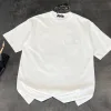 Premium Chrome Hearts Kurzarm Schwarz Baumwolle Washed Style