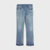 Hochwertige Celine Jeans in Blau Denim im klassischen Stil