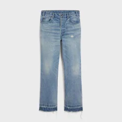 Hochwertige Celine Jeans in Blau Denim im klassischen Stil