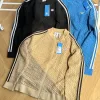 Bestseller Adidas Pullover Blau Strick Bestickt Luxus