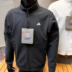 Premium Qualität Adidas Mäntel Schwarz Strick Eleganter Stil