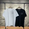 Premium Qualität Mammut Kurzarm Schwarz Baumwolle Logo Luxus