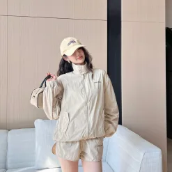 Premium Qualität Miu Miu Shorts Lila Bestickt Luxus