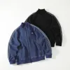Premium Qualität Adidas Mantel Schwarz Denim Casual Luxury
