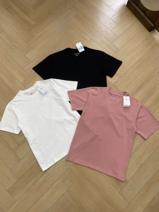 Bestseller Jordan Kurzarm-T-Shirts Black Knit Classic Collection