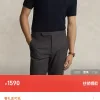 Premium Ralph Lauren Kurzarm-Kollektion mit silberner Strickstickerei