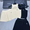 Bestseller Dior Shorts Schwarzer Strick bestickter Stil
