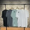Hochwertiges Descente Kurzarm-Polyester im Urban-Stil in Grau