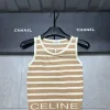 Premium Celine Weste Strick Jacquard Kollektion