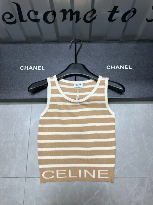 Premium Celine Weste Strick Jacquard Kollektion