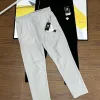 Luxus Descente Hose Schwarz Leinen Casual Style