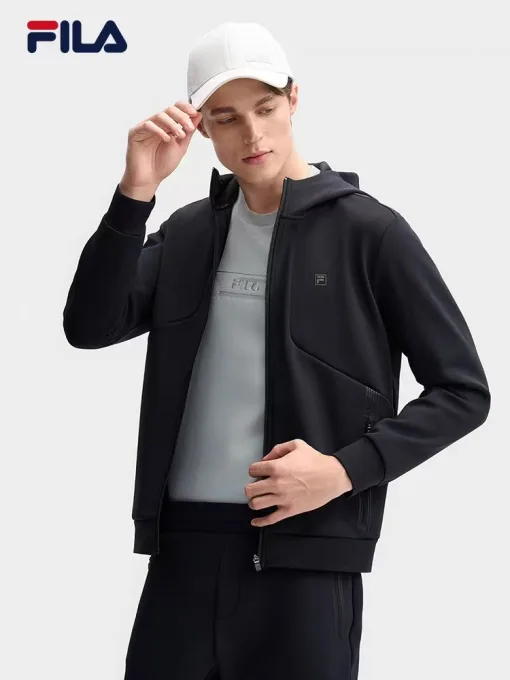 Premium Fila Jacken Schwarz Casual Kollektion
