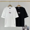 Luxuriöse Fila Kurzarm-Kollektion aus schwarzer Baumwolle im minimalistischen Stil