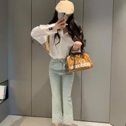 Bestseller Gucci Hemd Weiß Monogramm Kollektion