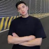 Luxus Fear Of God Kurzarm Grau Baumwolle Logo Luxus