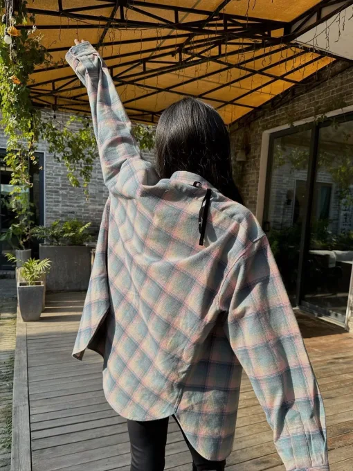 Hochwertiges Margiela-Hemd im Karo-Stil