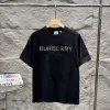 Bestseller: Burberry Kurzarmhemd im schwarzen Logo-Stil