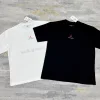Hochwertige Jordan Kurzarm-T-Shirts mit schwarzem Aufdruck