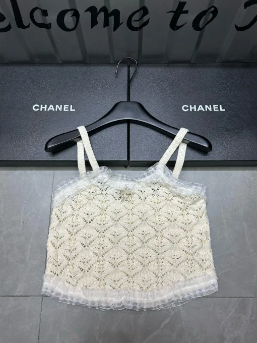 Premium Chanel Hosenträger Strickkollektion