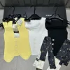 Chanel Weste in Premiumqualität, Gelb, Strick, Luxus