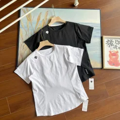 Premium Descente Kurzarm Grün Logo Luxus