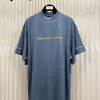 Premium Balenciaga Kurzarm Gelbe Baumwolle Classic Collection