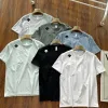 Premium Descente Kurzarm Schwarz Seide Atmungsaktiv Stil