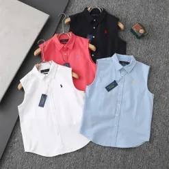 Luxus Ralph Lauren Langarmshirt Weißes Baumwolllogo Luxus