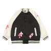 Meistverkaufte Chrome Hearts Mantel Schwarz Leder Patchwork Luxus