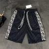 Hochwertige Dior Shorts im weißen Jacquard-Stil
