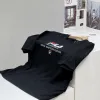 Bestseller Fila Kurzarm-Logo-Kollektion aus schwarzer Baumwolle