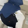 Premium Ralph Lauren Kurzarm Schwarz Baumwolle Klassisch Luxus