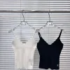 Premium Chanel Hosenträger Schwarz Strick Kollektion