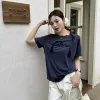 Bestseller Celine Kurzarm-Kollektion in Marineblau
