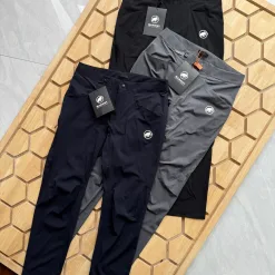 Luxus Mammut Hose Schwarz Spandex Casual Luxury