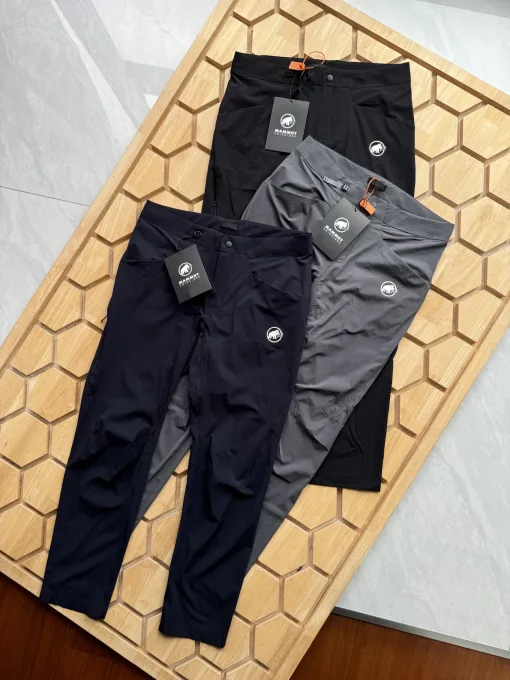 Luxus Mammut Hose Schwarz Spandex Casual Luxury