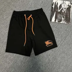 Burberry Shorts in Premiumqualität, schwarz, Baumwolle, atmungsaktiv