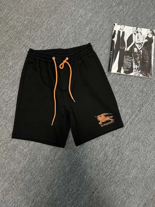 Burberry Shorts in Premiumqualität, schwarz, Baumwolle, atmungsaktiv