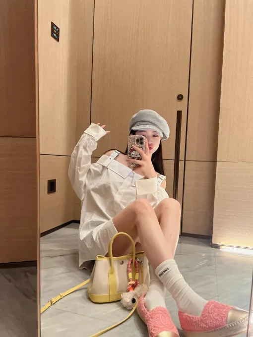 Bestseller Dior Hemd Weiß Bestickt Stil