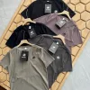 Luxus-Mammut-Kurzarmhemd, schwarze Polyester-Kollektion