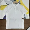 Premium Zegna Kurzarm-Patchwork-Stil aus schwarzer Baumwolle