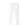 Premium Qualität Ami Hose Leder Strass Luxus