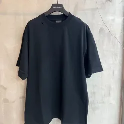 Bestseller Balenciaga Kurzarm Rot Baumwolle Klassischer Stil