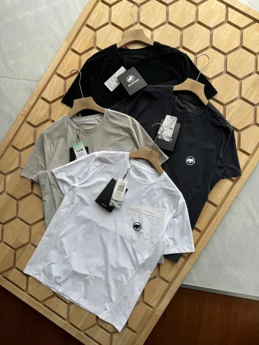 Luxus Mammut Kurzarmhemd Black Collection